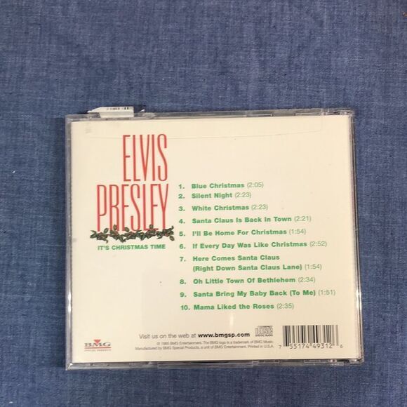 Elvis Presley Its Christmas Time CD Album Holiday Music - Picture 2 of 4